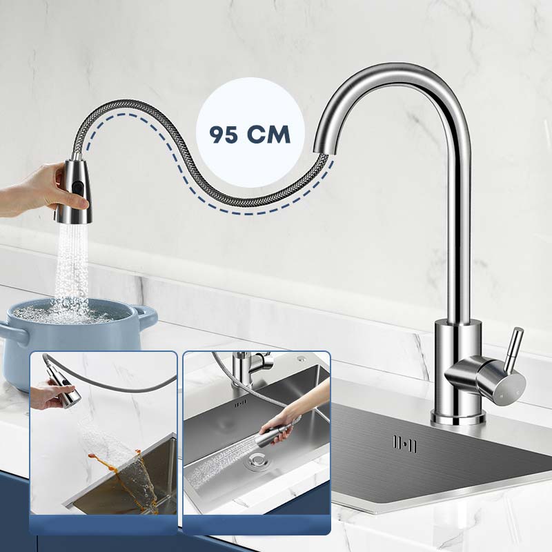 slavina za sudoperu sa izvlacnim tusem