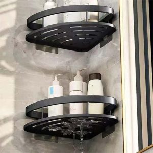 ugaona zidna polica za kupatillo