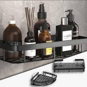 ugaona zidna polica za kupatillo